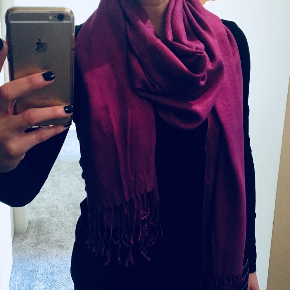 Purple Scarf